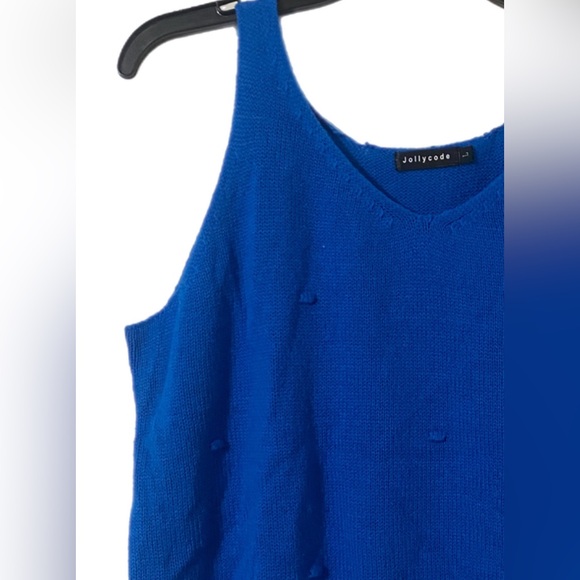 Women’s Cropped Sweater Tank Top Size Large - Picture 3 of 9